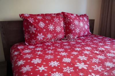 Спално бельо   Коледен текстил 2023 Коледно спално бельо модел2
